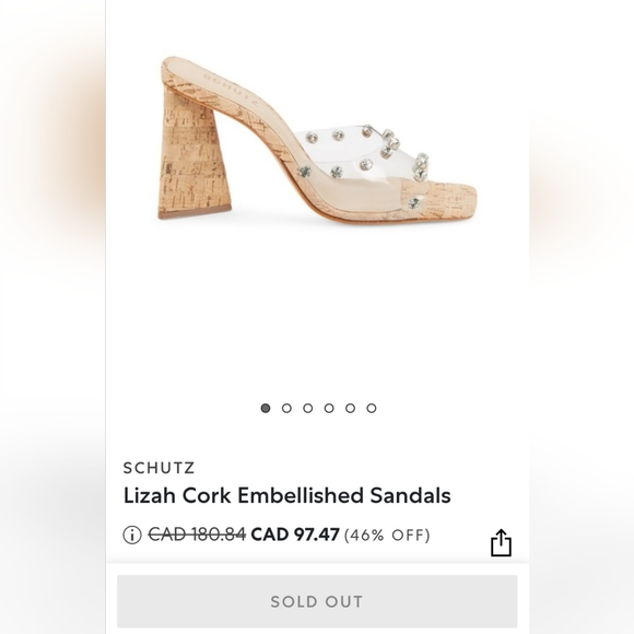 NWOT Schutz shoes. Size 10 - Picture 15 of 16